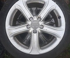 Audi alloys and centre caps