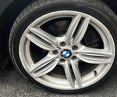 bmw alloys for sale. . Tyres lice new 19 inch 245 front and 275