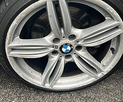 bmw alloys for sale. . Tyres lice new 19 inch 245 front and 275 - Image 3/7