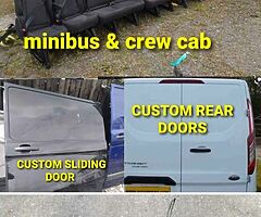 TRANSIT MK8 & CUSTOM PANELS
COMPLETE FRONTS 
ALL DOORS 
ALLOY WHEELS 
SIDE BARS ...