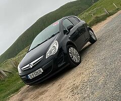 2012 Black Vauxhall Corsa
