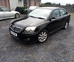 For parts Toyota avensis 1.6 petrol 2007