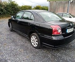For parts Toyota avensis 1.6 petrol 2007
