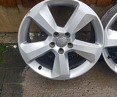 Audi Q3 Sline Alloys 18"