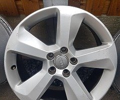 Audi Q3 Sline Alloys 18" - Image 4/8