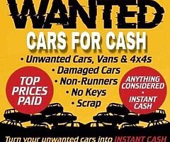 We buy any unwanted car vans in trucks