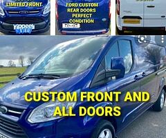 TRANSIT MK8 & CUSTOM PANELS
COMPLETE FRONTS 
ALL DOORS 
ALLOY WHEELS 
SIDE BARS ...