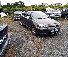 For parts Toyota avensis 2.0 diesel