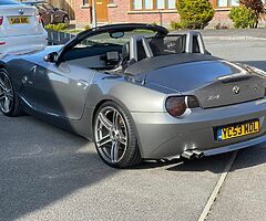 Grey 2003 BMW Z4 3.0l petrol convertible for sale may swap or P/X (bike, car ant etc)