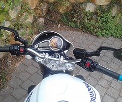 Triumph 675 Street Triple.