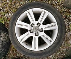 5x 17" Audi alloys - Image 4/10