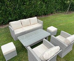 HAVANNA RATTAN SET + RISING TABLE / DELIVERY 