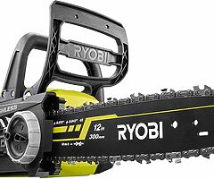 185€ Ryobi 18 V 30 cm Bar ONE+ Cordless Brushless Chain Saw