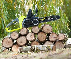 185€ Ryobi 18 V 30 cm Bar ONE+ Cordless Brushless Chain Saw - Image 6/6