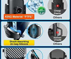 39€ [Military Grade] Car Phone Holder Mount, VANMASS [2022 Ultimate Suction] - Image 3/7