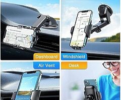 39€ [Military Grade] Car Phone Holder Mount, VANMASS [2022 Ultimate Suction] - Image 7/7