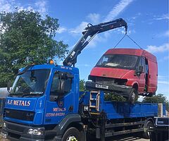 Scrap cars vans jeeps wanted top prices paid scrap metal clearance of scrap metal - Image 9/10