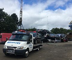 SCRAP CAR COLLECTION BELFAST BANGOR CARRICK NEWTONARDS LISBURN V5 FORMS FILLED OUT
