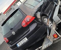 Vw golf mk5 breaking