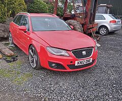 Seat exeo for breaking