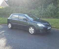 2006 Toyota Corolla 1.4 Diesel