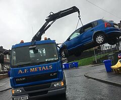 Scrap cars vans jeeps wanted top prices paid scrap metal clearance of scrap metal - Image 3/10