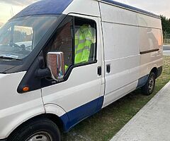 Ford transit lwb driveing perfect