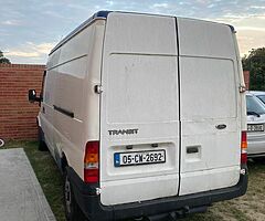 Ford transit lwb driveing perfect