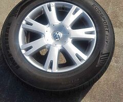 18" vw touareg alloys