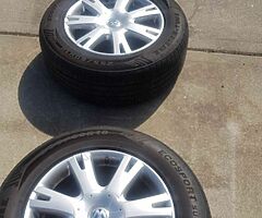 18" vw touareg alloys