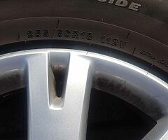 18" vw touareg alloys