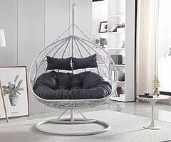 DOUBLE SWING EGG CHAIR / DELIVERY 