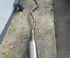 Straight pipe by bs exhausts