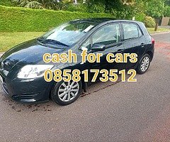 Cash for cars