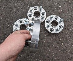 25mm Wheel Spacers 4x100 Full Set