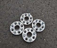 25mm Wheel Spacers 4x100 Full Set