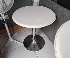 2 bar tables