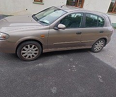 05 Nissan Almera 1.5 petrol NCT until October very clean inside out 200000 km on it any mechanic wel