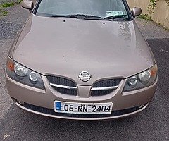 05 Nissan Almera 1.5 petrol NCT until October very clean inside out 200000 km on it any mechanic wel - Image 7/7