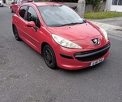 2010 Peugeot 207 1.4 diesel taxed 10/22 - Image 4/4