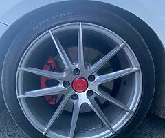 2011 b7 passat coilovers+wheels for sale