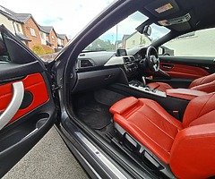 BMW 420D M-SPORT AUTOMATIC RED LEATHER MAY P/X!!