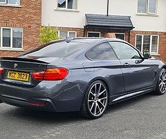 BMW 420D M-SPORT AUTOMATIC RED LEATHER MAY P/X!! - Image 4/10
