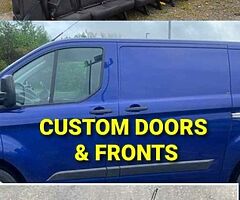 TRANSIT MK8 & CUSTOM PANELS
COMPLETE FRONTS 
ALL DOORS 
ALLOY WHEELS 
SIDE BARS ...