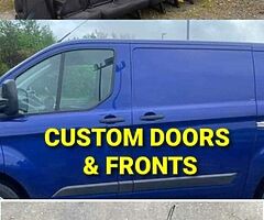 TRANSIT MK8 & CUSTOM PANELS
COMPLETE FRONTS 
ALL DOORS 
ALLOY WHEELS 
SIDE BARS ...