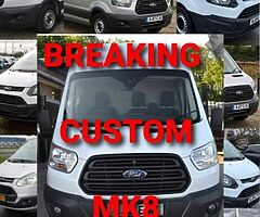 TRANSIT MK8 & CUSTOM PANELS
COMPLETE FRONTS 
ALL DOORS 
ALLOY WHEELS 
SIDE BARS ...