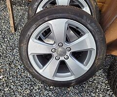 Audi 5x112 alloys 17inch
Vw seat etc