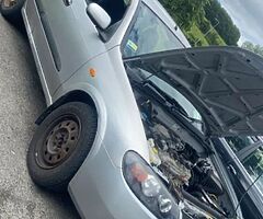 2005 nissan almera 1.5 petrol
