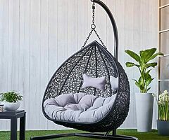 DOUBLE SWING EGG CHAIR / DELIVERY 