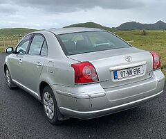 07 Toyota avensis 1.6 petrol Nct’d ✅
